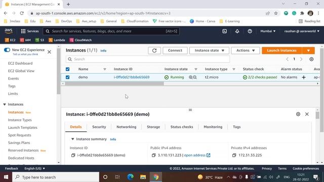 How to login in Aws ec2 ubuntu server using command prompt смотреть онлайн