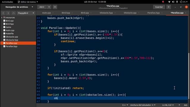 🎮 Flappy Bird C++ POO SFML - Paso a Paso - Juegos en C++ смотреть онлайн
