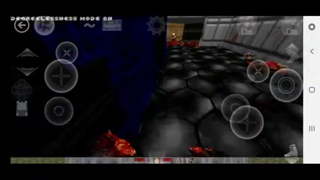 BRUTAL DOOM MOD PLAYING ON PHONE USEING DELTA TOUCH смотреть онлайн
