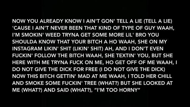 Xavier Wulf & BONES - Hyaku No Tabu (One Hundred Tabs) (Lyrics) смотреть онлайн