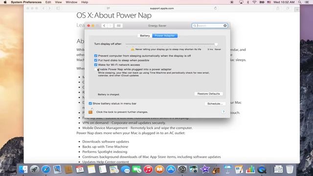 How to Use Power Nap on a Apple Computer смотреть онлайн