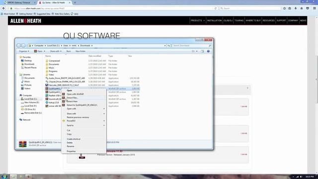 UPDATE FIRMWARE MIXER ALLEN&HEATH QU-16 смотреть онлайн