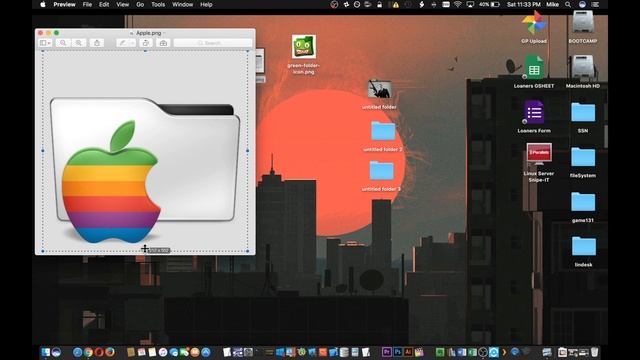 How to change the folder icon in macOS Sierra. смотреть онлайн