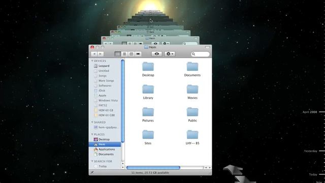Iaktos Hackintosh with Virtual Windows Xp , time machine смотреть онлайн