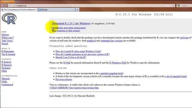 Introduction to R: Downloading R and RStudio смотреть онлайн