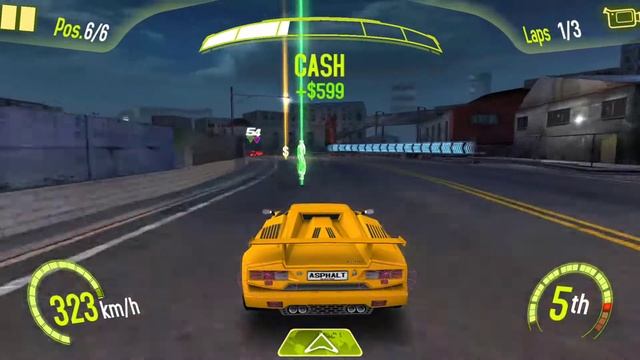 asphalt injection (Detroit Reloaded) Lamborghini Countach 25th Anniversary Edition смотреть онлайн