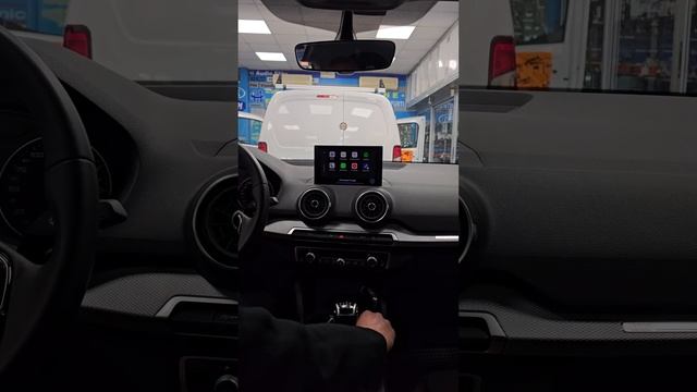audi q2 interfaccia apple car play android auto su monitor originale смотреть онлайн