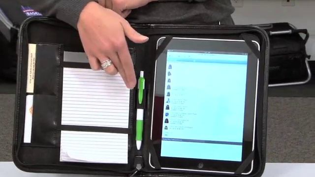 Custom iPad or e-reader case and padfolio смотреть онлайн