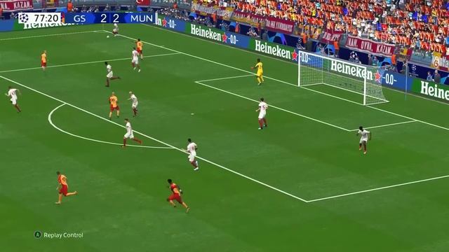 GALATASARAY vs MANCHESTER UNITED [3-3] MATCH HIGHLIGHTS • Video Game Simulation & Recreation смотреть онлайн