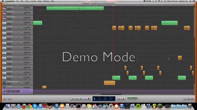 Garageband Dubstep Remix: Scary Monsters and Nice Sprite смотреть онлайн