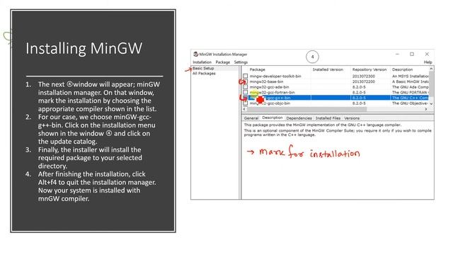 Unit-2 Lecture-4 Installing a Compiler and an Editor Part-1 (MinGW in Windows 10) смотреть онлайн