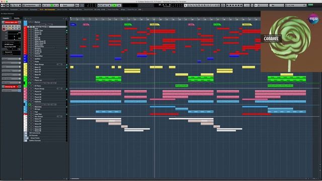 Caramel Cubase Pro Template смотреть онлайн