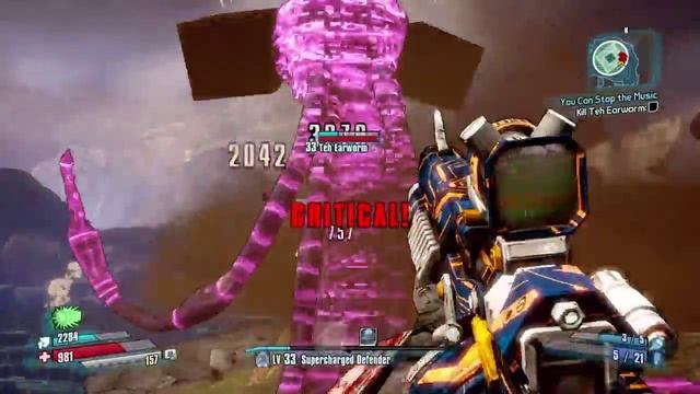This boss is just disturbing... | Borderlands: The Pre-Sequel! смотреть онлайн