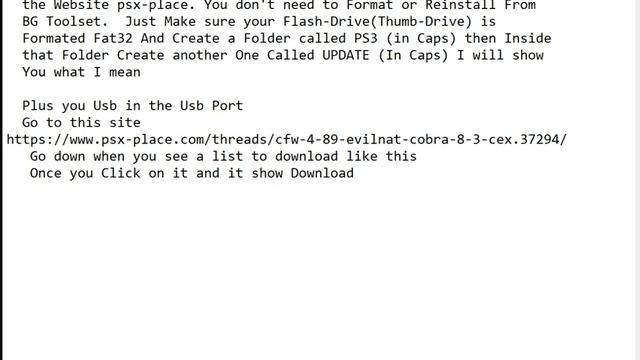 How to Update 4.89 CFW Evilnat Part:1 смотреть онлайн