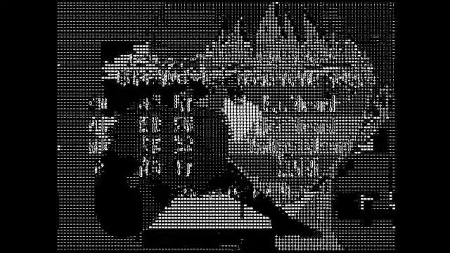 Cruel Angel's Thesis but it's ASCII art смотреть онлайн