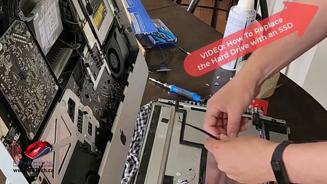 How To Change the LCD Video cable on an iMac смотреть онлайн