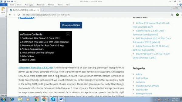SoftPerfect RAM Disk  With Key Download [Latest]