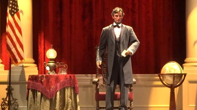 Great Moments with Mr. Lincoln animatronic segment at Disneyland смотреть онлайн