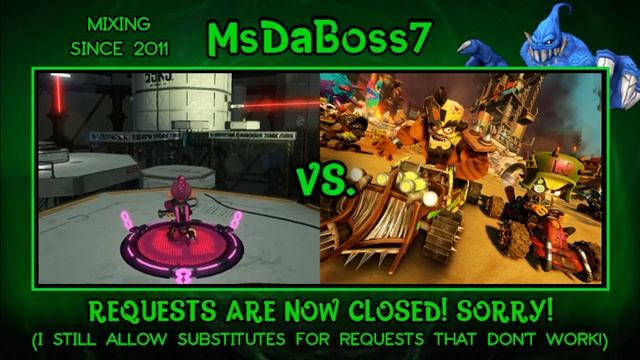 Mega Byte Mania - CTR Nitro Fueled/Splatoon 2 Mix смотреть онлайн