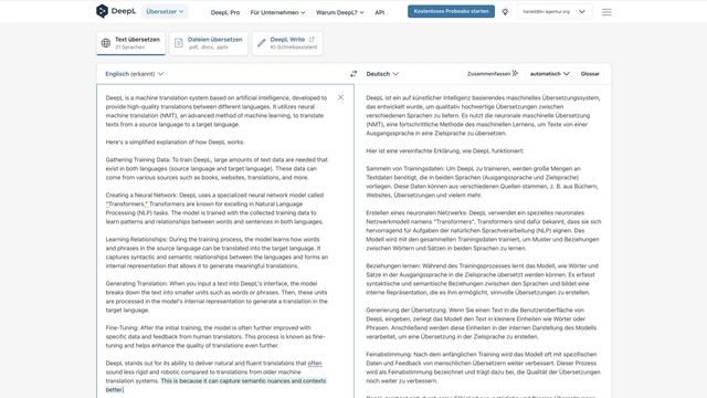 DeepL Videoanleitung: Texte mit KI optimieren, korrigieren und perfekt übersetzen! смотреть онлайн