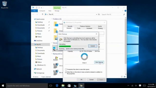Windows 10: Maintenance and Disk Space Clean Up - 2017 - 2016 смотреть онлайн