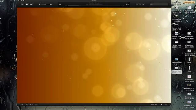 Mac OS X iTunes 'Snow' Visualizer смотреть онлайн
