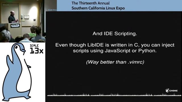 Christian Hergert - Builder, a new IDE for GNOME - SCALE 13x смотреть онлайн