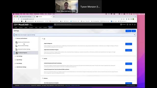 Enrolling MacOS devices into MaaS360 смотреть онлайн