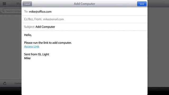 Remote Desktop for iPad - ISL Light iOS смотреть онлайн