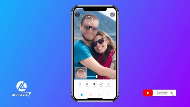 How to Pixelate Face using the Blur Photo Editor App for iPhone смотреть онлайн
