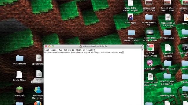 How to unhide Library folder (Mac OS X Lion) 10.7.2 смотреть онлайн