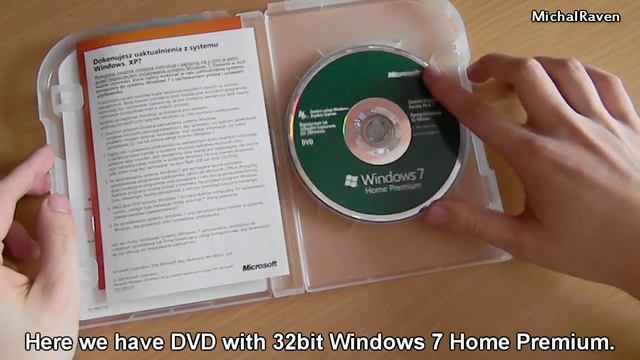 Windows 7 Home Premium BOX - Unboxing PL/ENG смотреть онлайн
