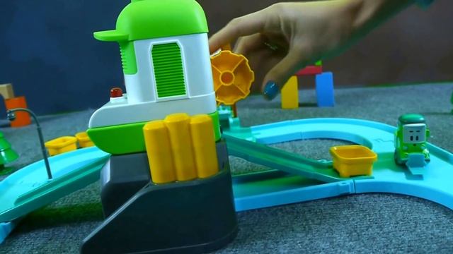 TRASH! Cartoon Cars Compilation - Paw Patrol Toys - Robocar Toy Cars - Om Nom Trucks Videos for kid смотреть онлайн