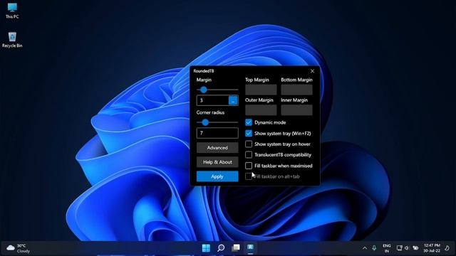 How to get MacOS like dock on Windows with Rounded TB смотреть онлайн