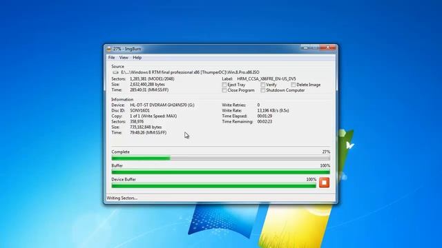 How To Create Windows 8 Bootable DVD in 5 Minutes смотреть онлайн