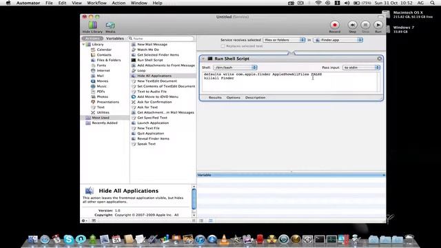 028 ★ Create "Show/Hide Hidden files" shortcuts in Finder ★ смотреть онлайн