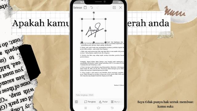 Cara menambahkan tanda tangan hasil scan di dokumen wps office android смотреть онлайн