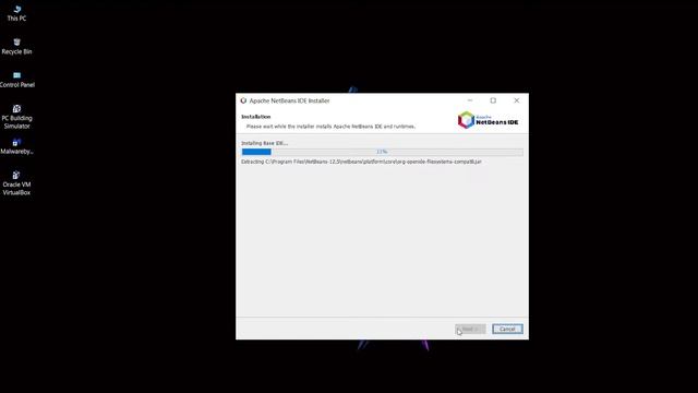 Install #Apache Netbean IDE 12.5 on Windows 10 2021 Ep.2 смотреть онлайн
