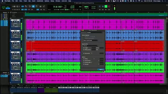 Quantizing Audio in Pro Tools смотреть онлайн
