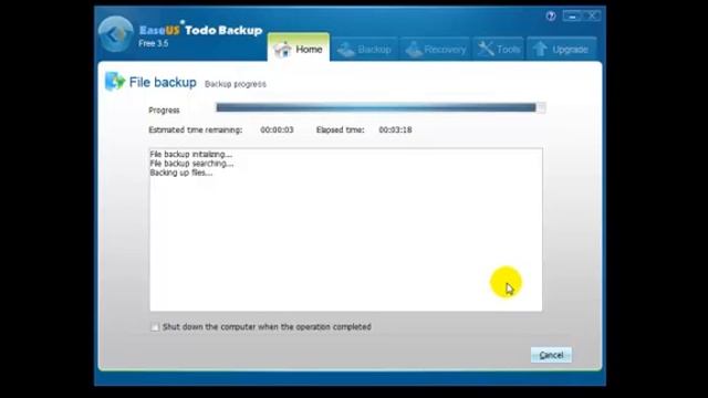 Using EaseUS Todo Backup смотреть онлайн