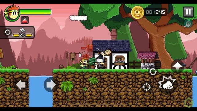 Dan the Man (iOS) Prologue Stages смотреть онлайн