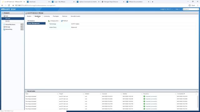 Jason Meers - VMware vSphere ESXi 7 Host Client - Manage смотреть онлайн