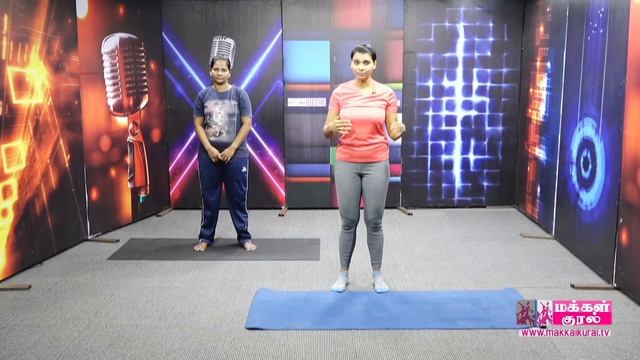 Breathing and Shoulder Relaxation Exercises - Emerging Fitness | Makkal Kural Tv смотреть онлайн
