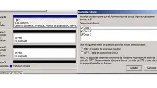 Instalar Raid 5 en windows Server 2008 смотреть онлайн