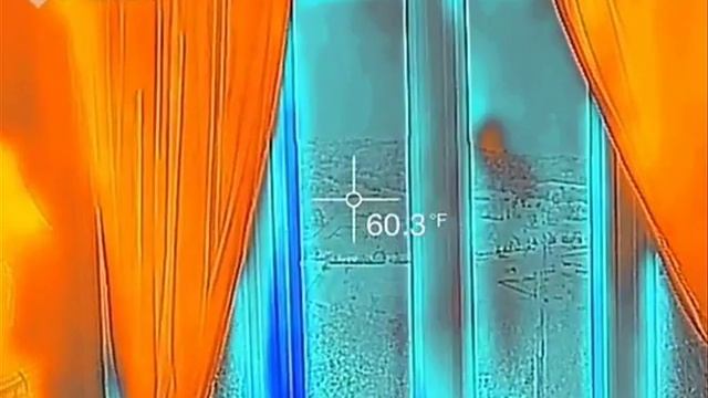 Thermal Imaging Window Comparison (watch cold air!) смотреть онлайн