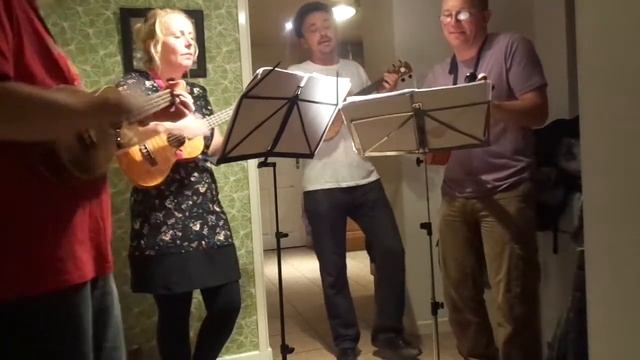 The Naughty Corner Ukulele Band - Jingle Bell Rock (2nd Christmas Rehearsal) смотреть онлайн