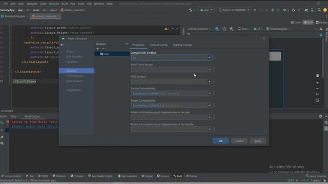 Android Studio Error || Failed to find build tools revision 33.0.1 in 2024 смотреть онлайн