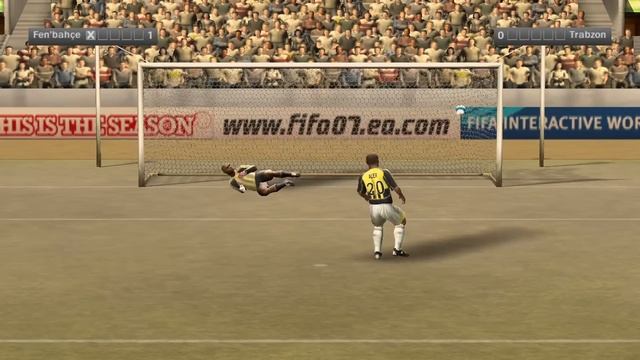 FENENRBAHÇE VS TRABZONSPOR FİFA 2007 PENALTILARA GİTTİK смотреть онлайн