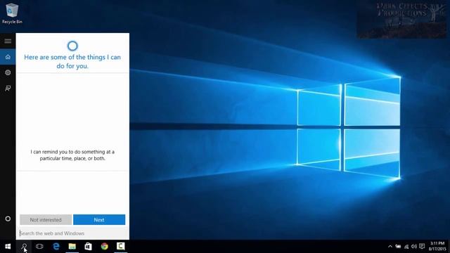 @Microsoft @Windows 10 New Users Lessons #4 - Show Hide Search Bar смотреть онлайн