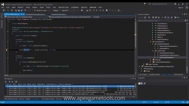Unity Tutorial Apex Path - The Unit Facade смотреть онлайн